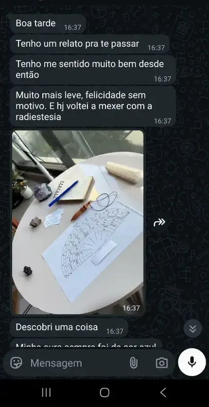 Depoimento de consulente que seguiu com novas sessões